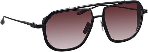 Dita INTRACRAFT DT DTS165 A-02 Matte Black/Black Iron Metal Navigator Sunglasses Red Gradient Lens, 59-15-130 in Kuwait
