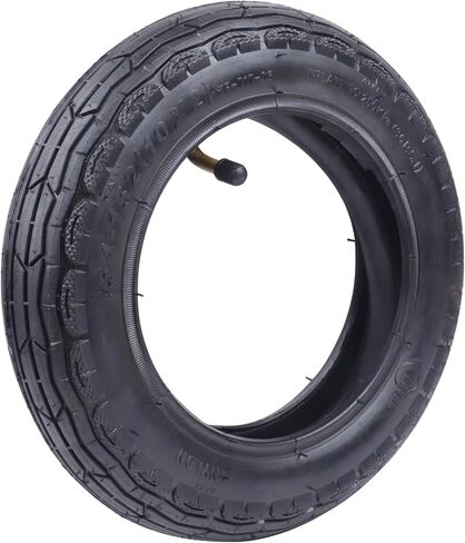 54-152 (10x2) Electric Scooter Tire,10" Tyre + Tube with Angled Stem for Self Balancing 2-wheel Scooter Folding Electric Scooter Bicycle in Kuwait