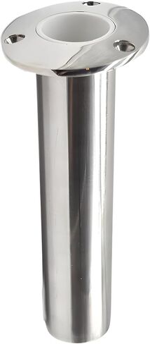 حامل قضيب فاخر من الفولاذ المقاوم للصدأ بدرجة 316 من MARINE CITY شديد التحمل مع حامل عمود صنارة صيد السمك 90 درجة لمشاة البحرية - القوارب - السفن - اليخوت (عبوة من 1) in Kuwait