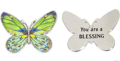 Ganz Keepsake Enjoy The Journey Colorful Butterfly Pocket Charm (Blessing) in Saudi Arabia