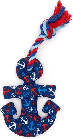 The Worthy Dog Flip Flop Tough Dog Toy - Durable, Chomp-Resistant, with Multiple Squeakers - Safe, Non-Toxic Material - for Indoor & Outdoor Play in Saudi Arabia