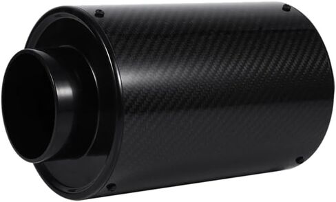 Air Intake Hose Car 3 Inch Universal Carbon Fiber Air Filter Feed Enclosed Intake Hose Kit Flexible Air Filter Intake Hose in Kuwait