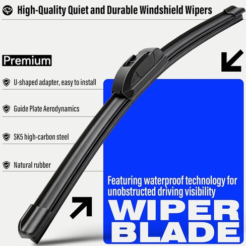 Wiper blade Replacement for Ford F150 2019 -Original Factory Quality 22"+22" (Set of 2) in Saudi Arabia