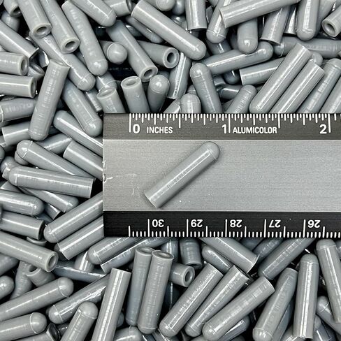 50 Piece 1/8" ID High Temp Silicone Rubber End Caps - Powder Coating, Painting, Plating, Blasting Protection in Kuwait