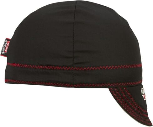 Lincoln Electric Premium Cotton Welders Hat, Black in Saudi Arabia