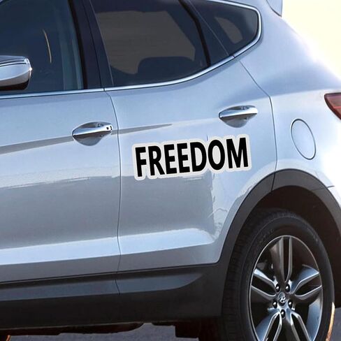 3 Pack Freedom Car Magnet, Charlie Kirk Stickers Magnet, Auto Truck Fridge Magnetic Decal Bumper Magnets Laptop Decal Window Waterproof Car Stickers in Kuwait