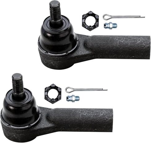 Detroit Axle - Front 10pc Suspension Kit for 2005-2009 Ford Escape Mazda Tribute Mariner 2 Lower Ball Joints 2 Sway Bars 4 Inner Outer Tie Rod Ends 2 Boots 2006 2007 2008 Replacement in Saudi Arabia