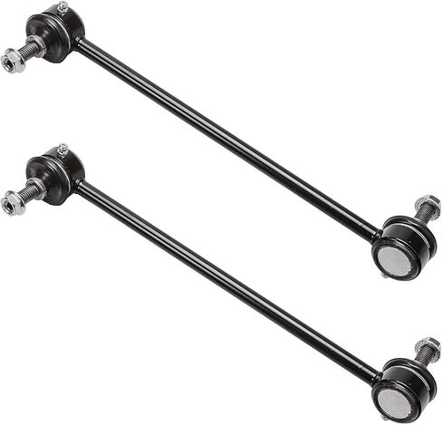 Detroit Axle - Front 10pc Suspension Kit for 2005-2009 Ford Escape Mazda Tribute Mariner 2 Lower Ball Joints 2 Sway Bars 4 Inner Outer Tie Rod Ends 2 Boots 2006 2007 2008 Replacement in Saudi Arabia