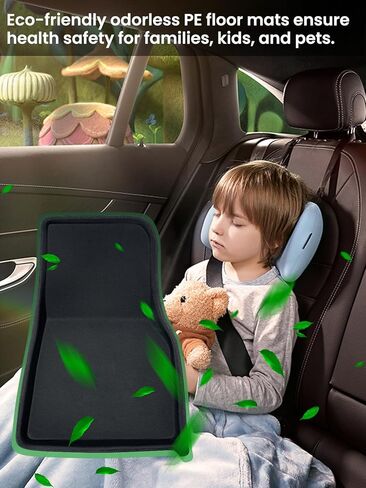 All-Weather Floor Mats for 2025-2026 Tesla Model Y Juniper - TPE Waterproof & Anti-Slip Car Mats, Custom Fit Full Coverage Interior Accessories (5-Seater) in Saudi Arabia