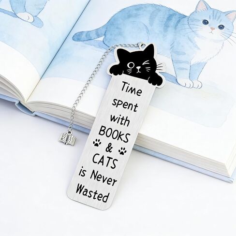 Black Cat Bookmark Cat Bookmarks for Women Cats Book Mark for Book Lovers Cute Kitten Books Marks for Reading Women Kids Men Black Cats Lovers Gifts Bookish Gifts Reading Marker Accessories in Saudi Arabia