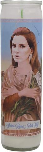 Lana Del Rey Devotional Prayer Saint Candle in Saudi Arabia