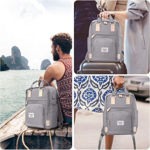 YAMTION Laptop Backpack for Women Bookbag School Backpack Bag Girl Computer Pack with Charger in Kuwait