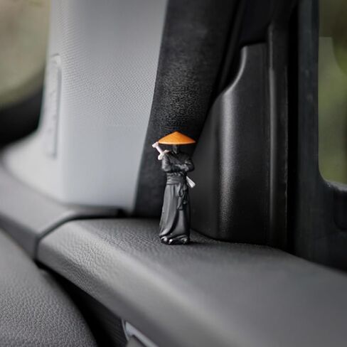 50mm Resin Mini Figures Model Ancient Chinese Ninja Samurai Warrior Modeling Cool Miniature Car Decoration Gifts in Saudi Arabia