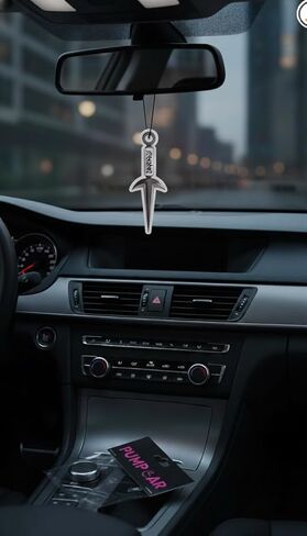 PumpCar 2 pieces Ninja Kunai double-sided hanging Japanese anime cherry-scented One Piece car air freshener Cool for rearview mirror Car Interior Accessories Household Gifts in Kuwait
