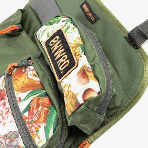 ONWRD Daily Driver Seat Back Organizer – Car Seat Organizer Panel with Multiple Pockets & Secure G-Hook Mount - Floral, One Size in Kuwait
