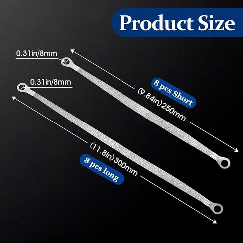 16PCS Ground Straps,10/12Inch Engine Universal Automotive Grounding Cable Straps Suitable for Most Cars in Kuwait