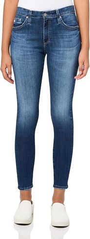AG Adriano Goldschmied Womens Farrah High Rise Skinny Ankle Jean in Saudi Arabia
