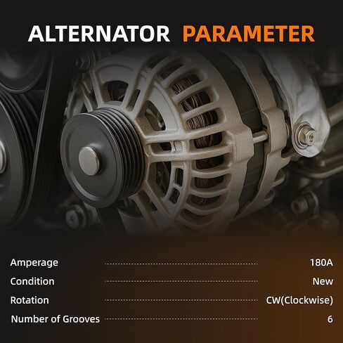 37300-3L060 مولد كهربائي جديد 3.8 لتر متوافق مع 2020-2023 Hyundai Palisade و2020-2022 Kia Telluride استبدال # 37300 3L060 in Kuwait