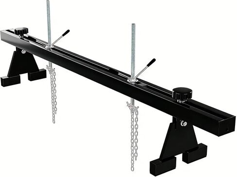 قضيب دعم المحرك DEXSO بسعة 1100 رطل للمحرك المستعرض للمحرك رافعة 2 نقطة حامل رفع خطافات مزدوجة، رافعة المحرك للمرائب المنزلية ومتجر إصلاح السيارات in Kuwait