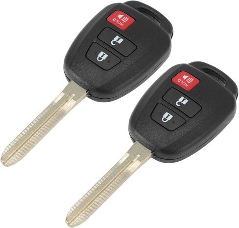 X AUTOHAUX GQ4-52T GQ452T Replacement Keyless Entry Remote Smart Key Fob for Toyota RAV4 2013-2018 for Toyota Tacoma 2016-2018 89071-0R040 H Chip 3Buttons 2Pcs in Saudi Arabia