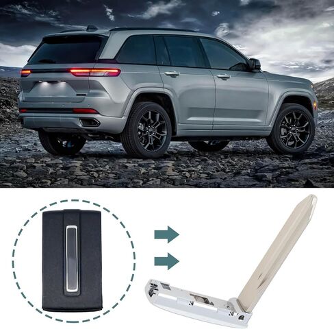 Uncut Blank Emergency Insert Key Blade 68519237AA Compatible with eep Grand Cherokee L Wagoneer in Kuwait