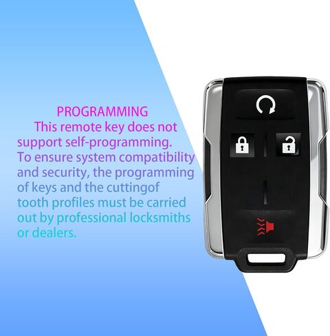 1PCS Keyless Entry Remote Start Control Key Fob Replacement Compatible for 2014-2018 Chevy Silverado GMC Sierra 1500 2500 3500; 2015-2021 Chevrolet Colorado GMC Canyon in Saudi Arabia