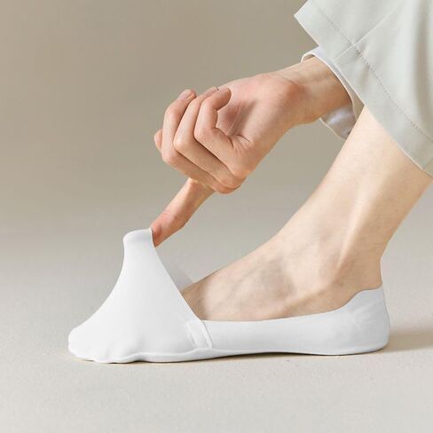 Invisible Socks for Women 3-Pair - No Show Low Cut Liner, Breathable Stretchy for Sneakers/Flats, Non-Slip Heel in Saudi Arabia