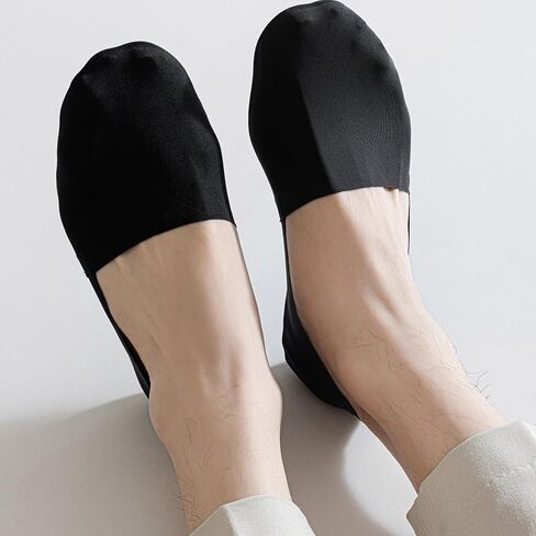 Invisible Socks for Women 3-Pair - No Show Low Cut Liner, Breathable Stretchy for Sneakers/Flats, Non-Slip Heel in Saudi Arabia