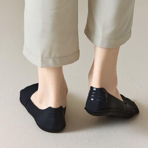 Invisible Socks for Women 3-Pair - No Show Low Cut Liner, Breathable Stretchy for Sneakers/Flats, Non-Slip Heel in Saudi Arabia