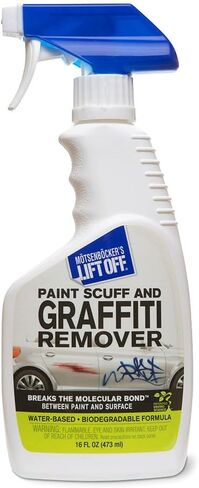Motsenbocker's Lift Off 45406 16-Ounce Paint Scuff and Graffiti Remover Spray Easily Removes Paint Scuffs, Spray Paint, Acrylic from Multiple Surface Types Vehicles, Brick, Boats, Concrete and More in Kuwait