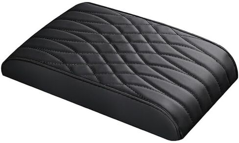 Car Center Console Cover for VW Golf (GTI/R) 1993–2025 2026, Waterproof Leather Console Cushion, Anti-Scratch Interior Protector, Soft Breathable Padding Auto Armrest Mat in Saudi Arabia
