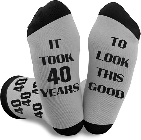 هدايا عيد الميلاد الأربعين للرجال، جوارب عيد ميلاد عمرها 40 عامًا، هدايا عيد الميلاد للأب، هدايا عيد الحب للذكور، الأب، الأب، المعلم، الابن، الصديق، الأخ in Kuwait