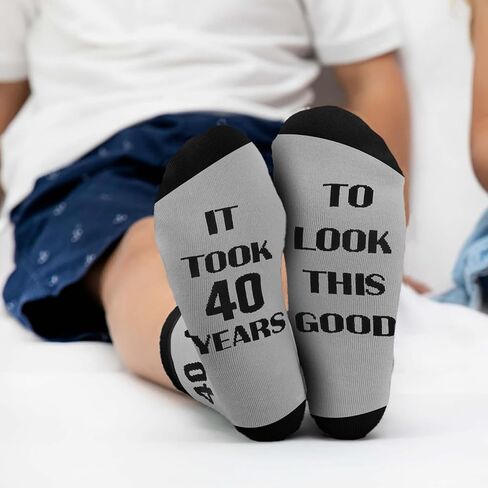 هدايا عيد الميلاد الأربعين للرجال، جوارب عيد ميلاد عمرها 40 عامًا، هدايا عيد الميلاد للأب، هدايا عيد الحب للذكور، الأب، الأب، المعلم، الابن، الصديق، الأخ in Kuwait