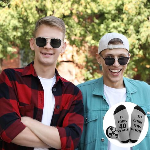 هدايا عيد الميلاد الأربعين للرجال، جوارب عيد ميلاد عمرها 40 عامًا، هدايا عيد الميلاد للأب، هدايا عيد الحب للذكور، الأب، الأب، المعلم، الابن، الصديق، الأخ in Kuwait