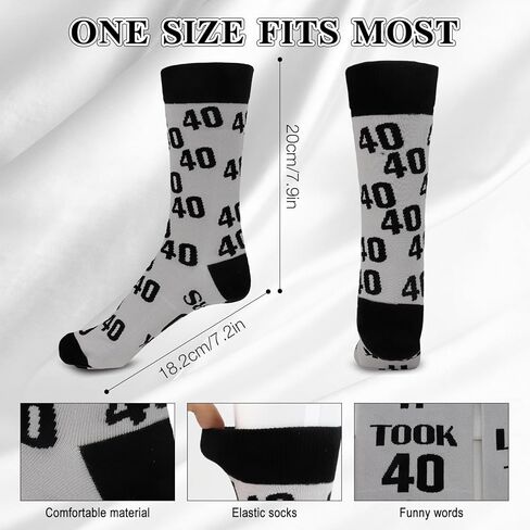 هدايا عيد الميلاد الأربعين للرجال، جوارب عيد ميلاد عمرها 40 عامًا، هدايا عيد الميلاد للأب، هدايا عيد الحب للذكور، الأب، الأب، المعلم، الابن، الصديق، الأخ in Kuwait
