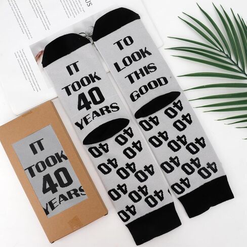 هدايا عيد الميلاد الأربعين للرجال، جوارب عيد ميلاد عمرها 40 عامًا، هدايا عيد الميلاد للأب، هدايا عيد الحب للذكور، الأب، الأب، المعلم، الابن، الصديق، الأخ in Kuwait