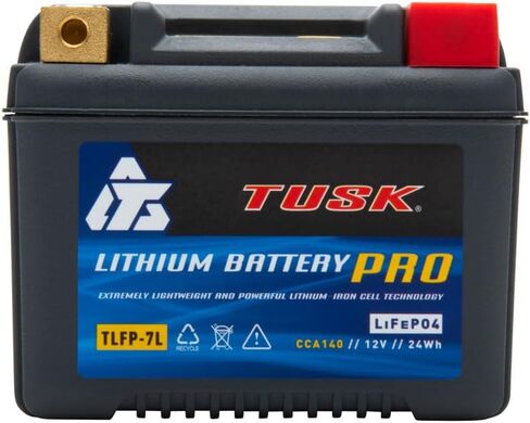 تاسك بطارية ليثيوم برو TLFP-7L لكاواساكي KX250 X 2021-2026 in Saudi Arabia