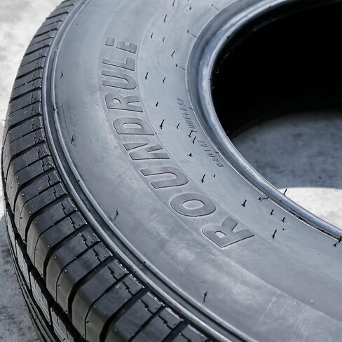 Set of 4 (FOUR) Roundrule ST Radial Premium Trailer Radial Tires-ST235/85R16 235/85/16 235/85-16 128/124L Load Range F LRF 12-Ply BSW Black Side Wall in Kuwait