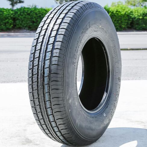 Set of 4 (FOUR) Roundrule ST Radial Premium Trailer Radial Tires-ST235/85R16 235/85/16 235/85-16 128/124L Load Range F LRF 12-Ply BSW Black Side Wall in Kuwait