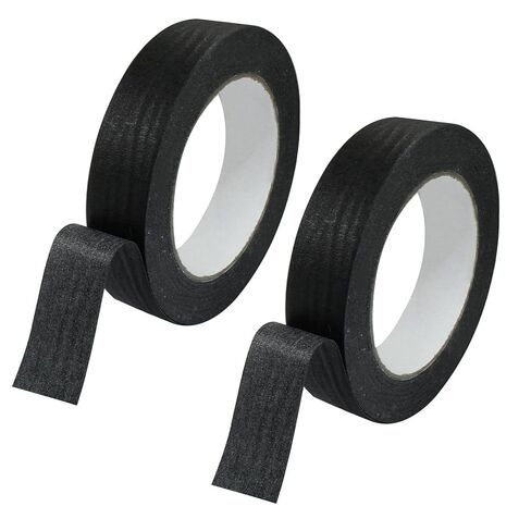 2 Rolls White Masking Tape, 1" x 55 Yards Medium High Tack Masking Tapes, All Purpose Label Tape for Painting, DIY, Home, School, Office, Labeling and Crafts in Kuwait