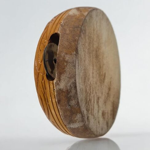 Zaza Percussion - Kanjira 7" - Authentic Indian Tambourine Frame Drum with Carrying Case in Saudi Arabia