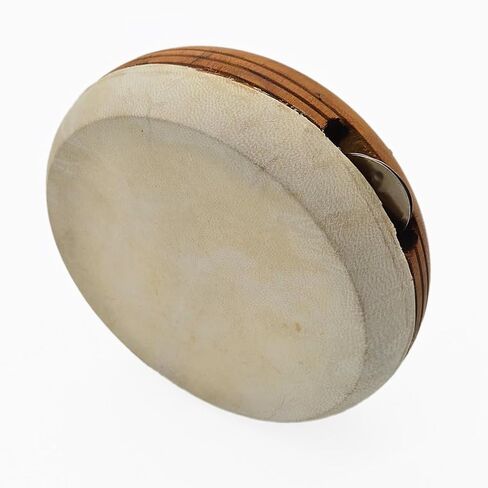 Zaza Percussion - Kanjira 7" - Authentic Indian Tambourine Frame Drum with Carrying Case in Saudi Arabia