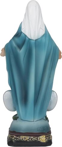 Cannan Virgen Milagrosa 6" Nuestra Señora de las Gracias de la Medalla Milagrosa Resin Religious Figure Mini Our Lady of The Miraculous Medal in Kuwait