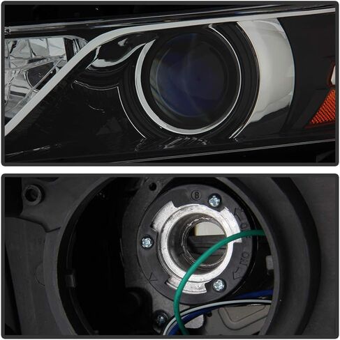 ACANII - For [Halogen Model Only] 2014-2020 Chevy Impala Factory OE Style Headlight Headlamp Assembly Left Driver Side in Saudi Arabia