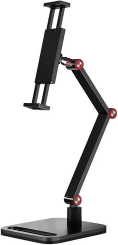 Portable Monitor Desk Stand Metal Stand 16 Inch External Base Mount 孔距 Screen Extension Extendable Vertical(1 arm) in Saudi Arabia