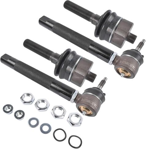 0-6" Adjustable Heavy Duty Tie Rod Ends Kit Replacement for Cadillac Escalade Chevy Tahoe Silverado GMC Yukon Sierra 1500 2500 4.8 5.3 6.0L 1999-2007 in Saudi Arabia