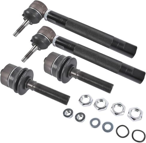 0-6" Adjustable Heavy Duty Tie Rod Ends Kit Replacement for Cadillac Escalade Chevy Tahoe Silverado GMC Yukon Sierra 1500 2500 4.8 5.3 6.0L 1999-2007 in Saudi Arabia