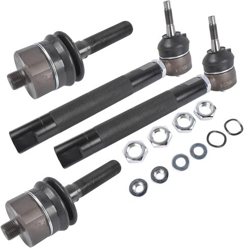 0-6" Adjustable Heavy Duty Tie Rod Ends Kit Replacement for Cadillac Escalade Chevy Tahoe Silverado GMC Yukon Sierra 1500 2500 4.8 5.3 6.0L 1999-2007 in Saudi Arabia