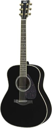 Yamaha L-Series LL16RD Solid Rosewood Acoustic-Electric Guitar w/ Case - Natural, Abalone Inlay in Kuwait