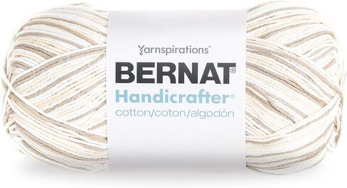 Bernat Handicrafter Cotton Yarn, Gauge 4 Medium Worsted, Coral Sea in Saudi Arabia
